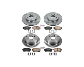 Power Stop Autospecialty Brake Kit Front & Rear Hyundai Accent 2006-2007