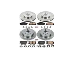Power Stop Autospecialty Brake Kit Front & Rear Pontiac Vibe 2009-2010
