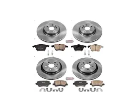 Power Stop Autospecialty Brake Kit Front & Rear Volvo S60 2015-2018