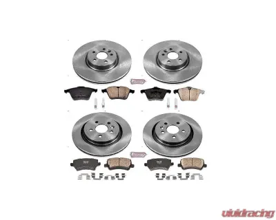 Power Stop Autospecialty Brake Kit Front & Rear Volvo S60 2015-2018 - KOE4118