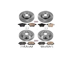 Power Stop Autospecialty Brake Kit Front & Rear Volvo S60 2017-2018