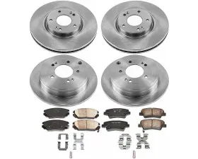 Power Stop Autospecialty Brake Kit Front & Rear Kia Amanti 2007-2009