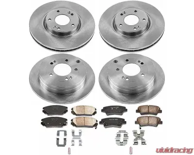 Power Stop Autospecialty Brake Kit Front & Rear Kia Amanti 2007-2009 - KOE4127
