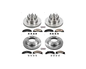Power Stop Autospecialty Brake Kit Front & Rear Ford E-150 2008-2014