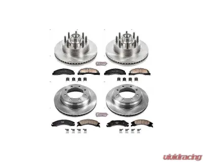 Power Stop Autospecialty Brake Kit Front & Rear Ford E-150 2008-2014 - KOE4131