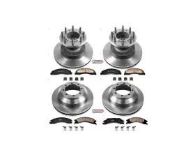 Power Stop Autospecialty Brake Kit Front & Rear Ford E-350 Super Duty 2008-2019