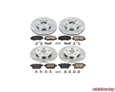 Power Stop Autospecialty Brake Kit Front & Rear Scion xB 2008-2015 - KOE4141