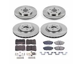 Power Stop Autospecialty Brake Kit Front & Rear Ford Mustang 2011-2014