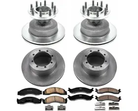 Power Stop Autospecialty Brake Kit Front & Rear Ford E-450 Super Duty 2000-2002