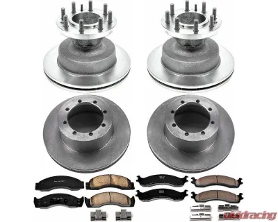Power Stop Autospecialty Brake Kit Front & Rear Ford E-450 Super Duty 2000-2002 - KOE4233