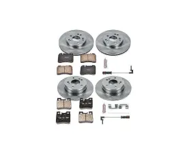 Power Stop Autospecialty Brake Kit Front & Rear Mercedes-Benz E320 1994-1995