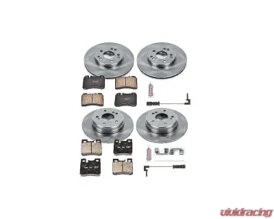 Power Stop Autospecialty Brake Kit Front & Rear Mercedes-Benz E320 1994-1995 - KOE4246