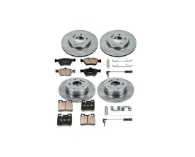 Power Stop Autospecialty Brake Kit Front & Rear Mercedes-Benz E300 1996-1997