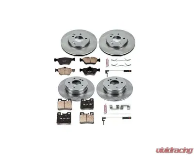 Power Stop Autospecialty Brake Kit Front & Rear Mercedes-Benz E300 1996-1997 - KOE4247