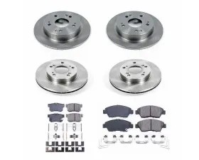 Power Stop Autospecialty Brake Kit Front & Rear Honda Civic 2009-2011