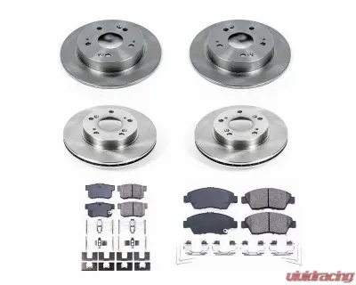 Power Stop Autospecialty Brake Kit Front & Rear Honda Civic 2009-2011 - KOE4276