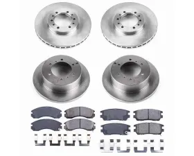 Power Stop Autospecialty Brake Kit Front & Rear Mitsubishi Montero 1991-1996