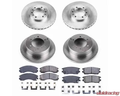 Power Stop Autospecialty Brake Kit Front & Rear Mitsubishi Montero 1991-1996 - KOE4305