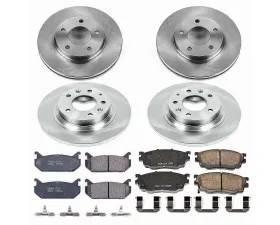 Power Stop Autospecialty Brake Kit Front & Rear Mazda 626 1998-2002