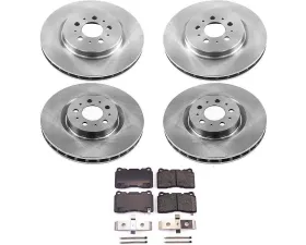 Power Stop Autospecialty Brake Kit Front & Rear Volvo S60 2004-2007