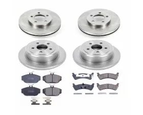 Power Stop Autospecialty Brake Kit Front & Rear Ford Windstar 1995-1998