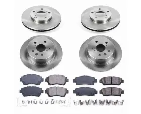 Power Stop Autospecialty Brake Kit Front & Rear Toyota Avalon 1995-1997