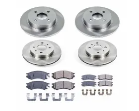 Power Stop Autospecialty Brake Kit Front & Rear Saturn SC1 1996-1998