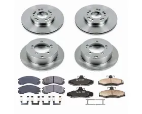 Power Stop Autospecialty Brake Kit Front & Rear Mitsubishi Diamante 1997-2004