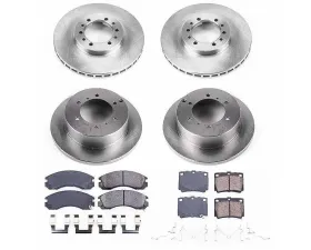 Power Stop Autospecialty Brake Kit Front & Rear Mitsubishi Montero Sport 1997-2004