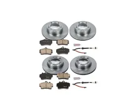 Power Stop Autospecialty Brake Kit Front & Rear Porsche Boxster 1997-2004