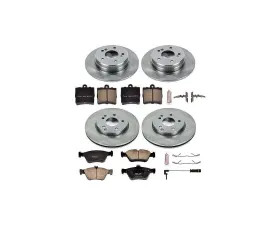 Power Stop Autospecialty Brake Kit Front & Rear Mercedes-Benz C230 1999-2000