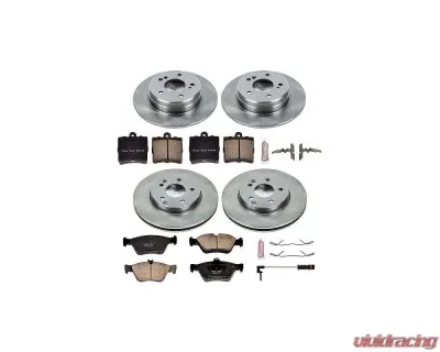 Power Stop Autospecialty Brake Kit Front & Rear Mercedes-Benz C230 1999-2000 - KOE4417