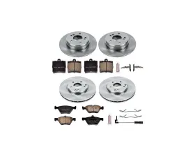 Power Stop Autospecialty Brake Kit Front & Rear Mercedes-Benz SLK320 2001-2004