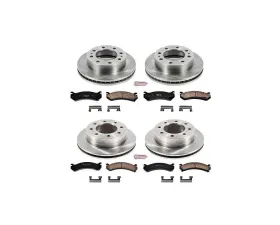 Power Stop Autospecialty Brake Kit Front & Rear Chevrolet Silverado 2500 HD 2004