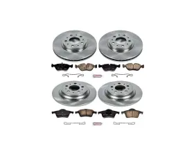 Power Stop Autospecialty Brake Kit Front & Rear Volvo V70 2000