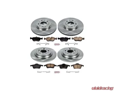 Power Stop Autospecialty Brake Kit Front & Rear Volvo V70 2000 - KOE4427