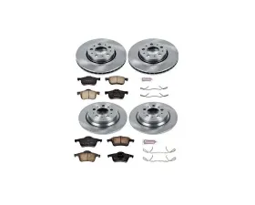 Power Stop Autospecialty Brake Kit Front & Rear Volvo S60 2001-2007