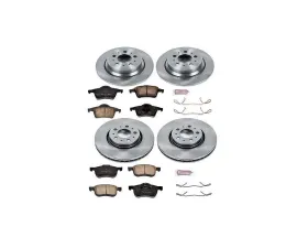 Power Stop Autospecialty Brake Kit Front & Rear Volvo S60 2001-2009