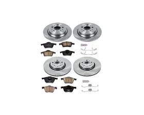 Power Stop Autospecialty Brake Kit Front & Rear Volvo S60 2008-2009