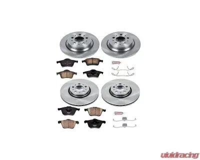 Power Stop Autospecialty Brake Kit Front & Rear Volvo S60 2008-2009 - KOE4432