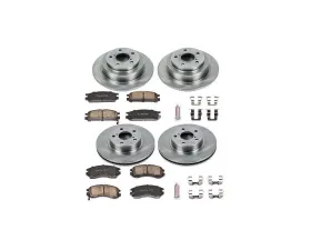 Power Stop Autospecialty Brake Kit Front & Rear Subaru Impreza 1993-1996