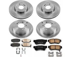 Power Stop Autospecialty Brake Kit Front & Rear Hyundai Azera 2006-2009