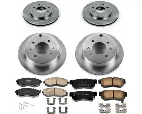 Power Stop Autospecialty Brake Kit Front & Rear Hyundai Sonata 1999-2001