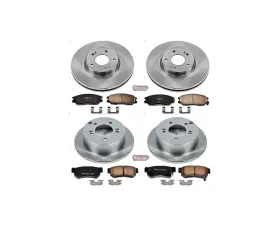 Power Stop Autospecialty Brake Kit Front & Rear Hyundai XG350 2003-2005