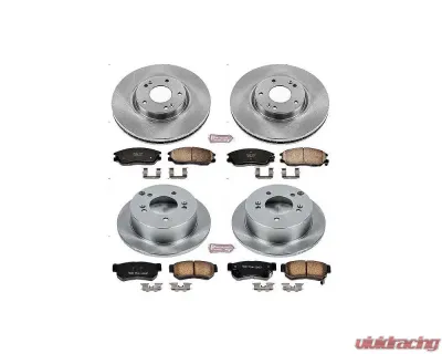 Power Stop Autospecialty Brake Kit Front & Rear Hyundai XG350 2003-2005 - KOE4450