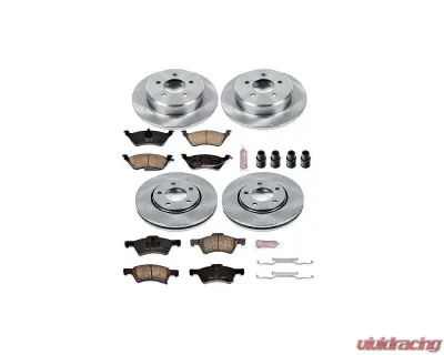 Power Stop Autospecialty Brake Kit Front & Rear Chrysler Town & Country 2001-2007 - KOE4458