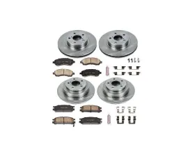 Power Stop Autospecialty Brake Kit Front & Rear Subaru Legacy 1997-1999