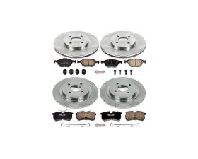 Power Stop Autospecialty Brake Kit Front & Rear Ford Focus 2002-2004