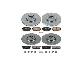 Power Stop Autospecialty Brake Kit Front & Rear Mazda Miata 2001-2005