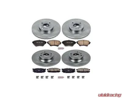 Power Stop Autospecialty Brake Kit Front & Rear Mazda Miata 2001-2005 - KOE4468
